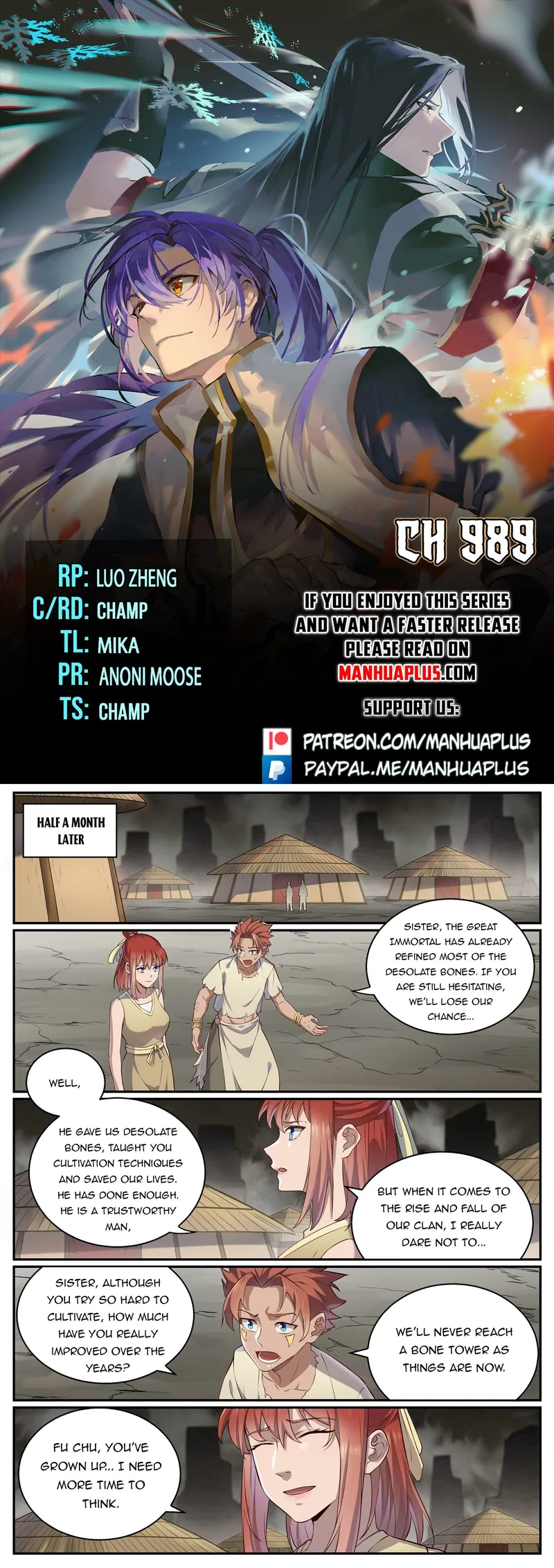 Page 1 of Chapter 989